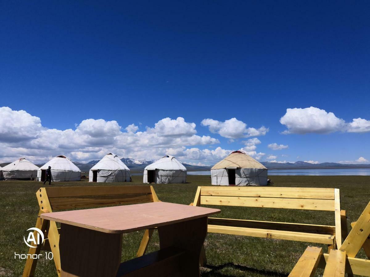 Yurt Camp Ali-Nur At Lake Song-Kol Юрточный Лагерь Али-Нур Озеро Сон-Куль Сон-Куль Кыргызстан Нарын Kyrgyzstan Naryn Exterior foto